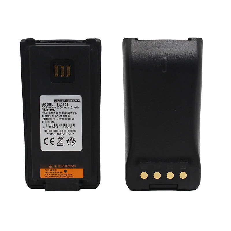 Литий ионный аккумулятор BL2503 2500 мАч 2 шт. для HYT HYTERA PD70X PD78X PD782U PD786U PD70XG PD78XG PD88XT|hytera