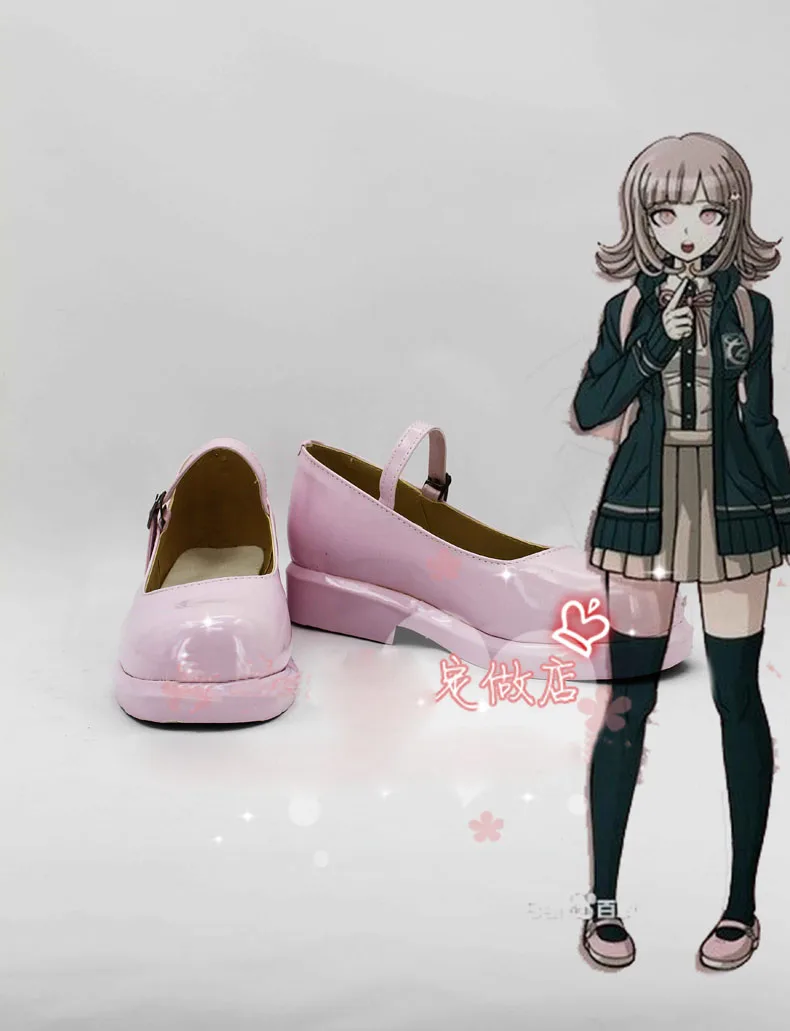 Аниме Dangan-Ronpa Nanami Chiaki сапоги косплей костюм обувь на заказ Хэллоуин