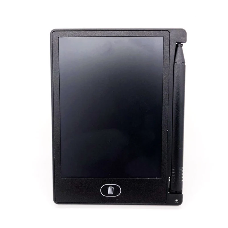 black MrY Drawing Toys LCD Writing Tablet Erase Drawing Tablet 4.4 inch Electronic Paperless LCD Handwriting Pad Baby Early Educa - Color: black