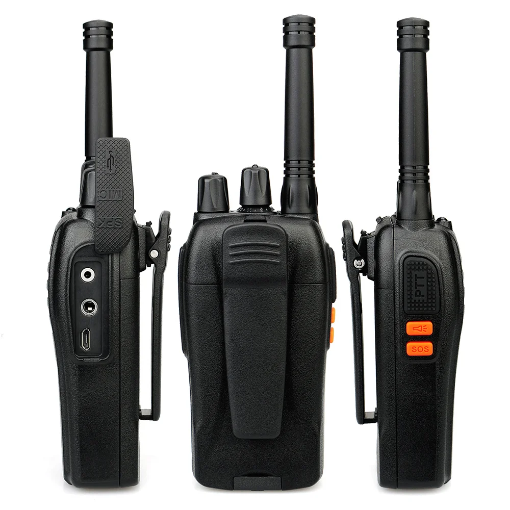 Retevis RT46 беслицензионная рация FRS VOX монитор сканирование SOS сигнализация двухсторонняя радиостанция с usb-кабелем для зарядки