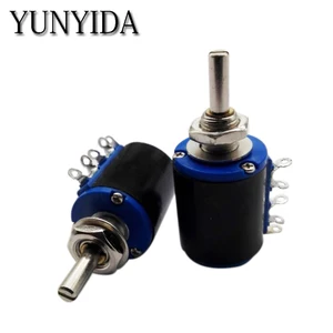 Прецизионный многоповоротный потенциометр WXD3-12 10K 4,7 K 2,2 K 1K, 2 шт.