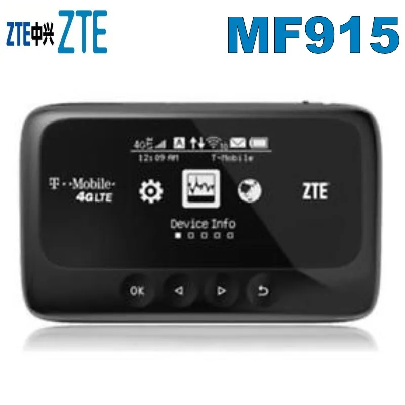 Множество 100 шт. мобильных роутеров ZTE Z915 MF915 band2/b4/b12/b17|mobile lte router|hotspot routerzte mobile hotspot |