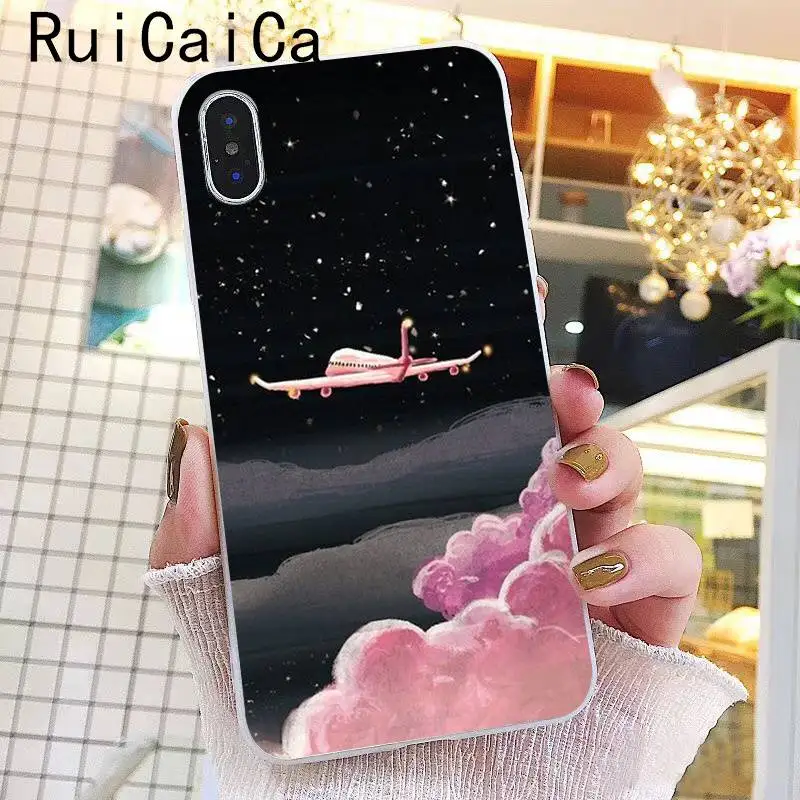 A3 Ruicaica Мультфильм Воздушный самолет новинка чехол для телефона Fundas для iPhone 8 7 6 6S Plus X XS MAX 5 5S SE XR 10 Чехол - Цвет: A3