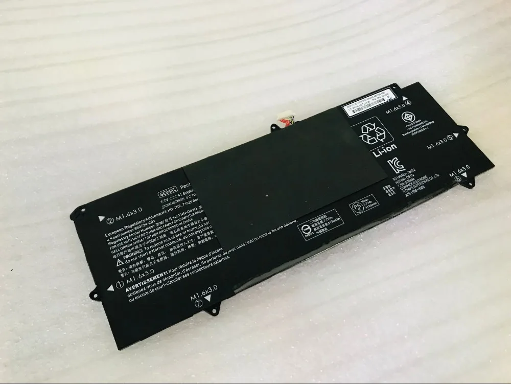 860708 855 860724 2C1 SE04XL Pro X2 612 G2 2B1 HSTNN DB7Q Аккумулятор для ноутбука hp|Батареи планшетов и