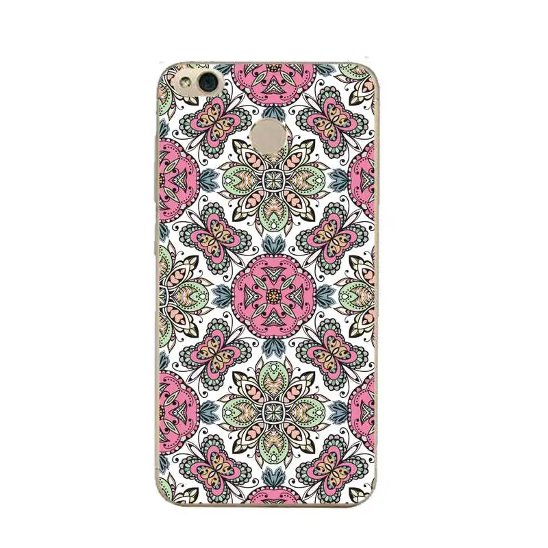 Cute Simple Luxury flower Soft Clear TPU Phone Case For xiaomi redmi 4x 4a note5a note4x 5s mi6 note3Snow White Free Shipping | Мобильные