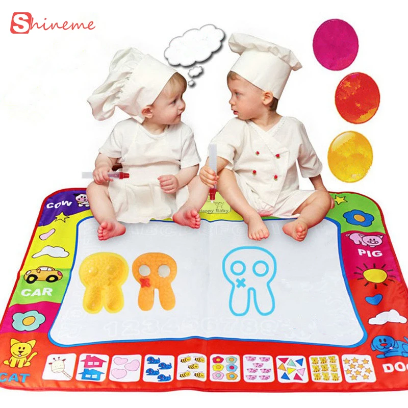 Детское одеяло для рисования 60 Х80 см|pen doodle|magic waterwater magic |