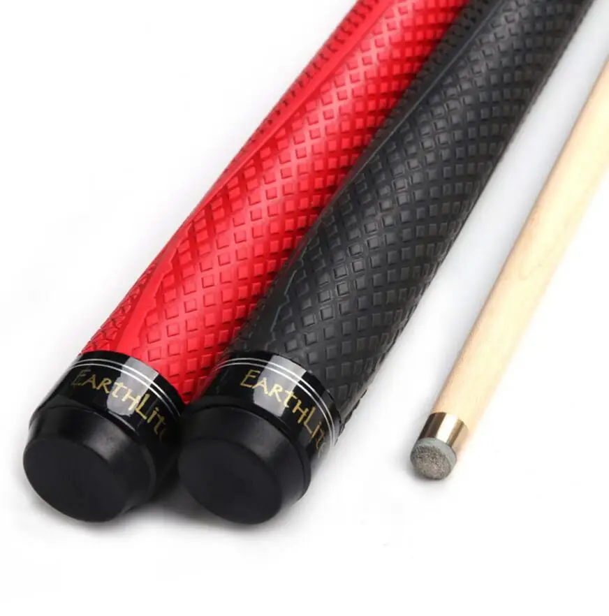 Кленовый вал Cuppa ручной работы 3/4 Snooker Cue 9 8 мм наконечник s чехол с черной Красной
