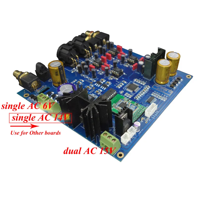 Lusya ES9038PRO DAC декодер I2S и CSR8675 bluetooth 5 0 беспроводные входные форматы pcm DSD