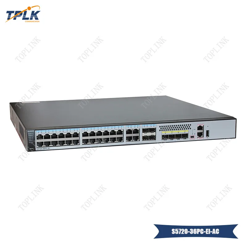 Прямая продажа с фабрики S5720 36PC EI AC переключатели 28 коммутатора Ethernet 10/100/1000 портов