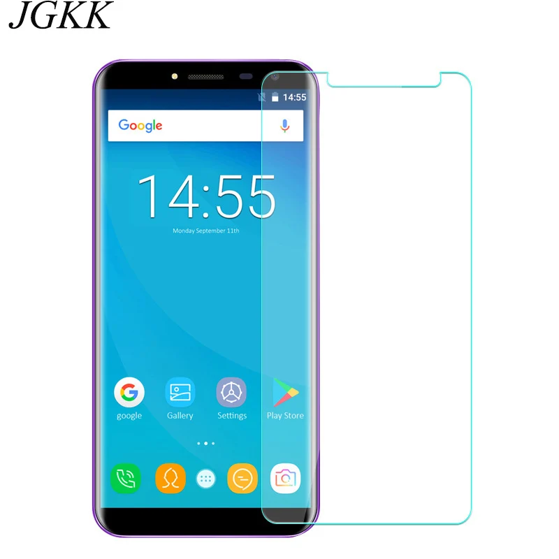 JGKK 2 шт. закаленное стекло для Oukitel C8 прозрачная защитная пленка C5 Pro Премиум