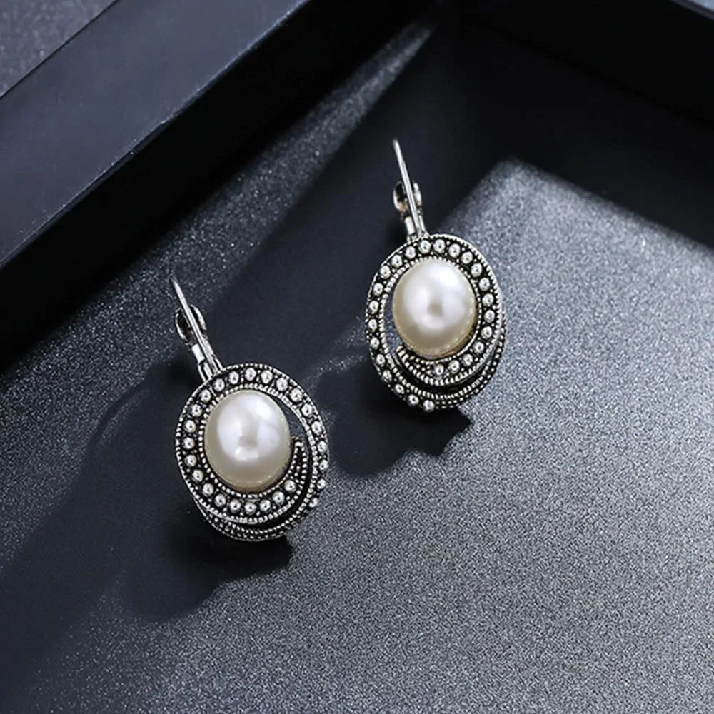 Простые красные зеленые синие серьги капли с кристаллами для женщин серебряный