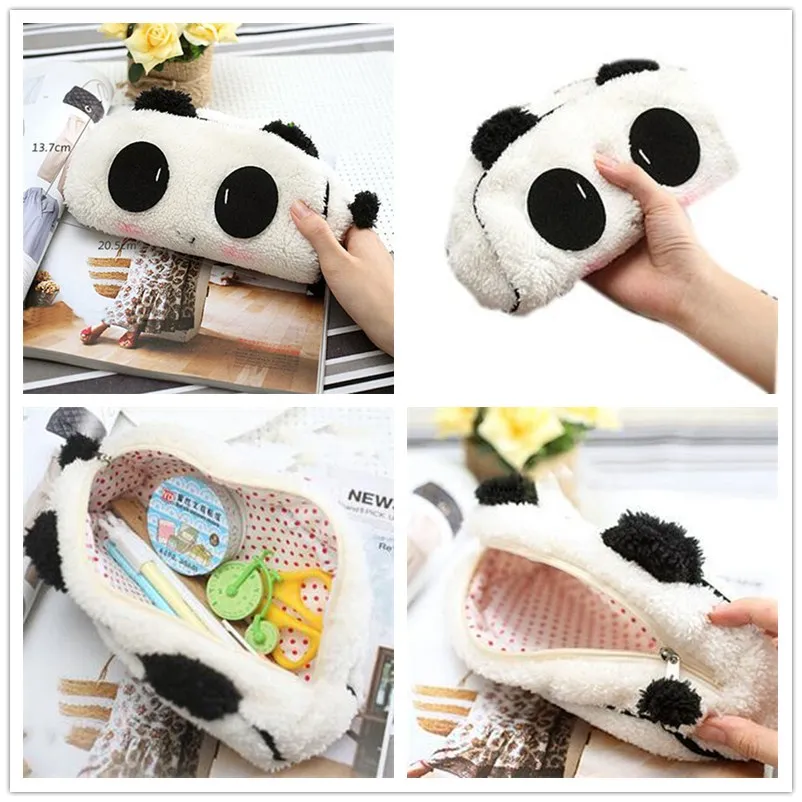 Милый объемный чехол для ручек милые недорогие вместительные сумки все в 1