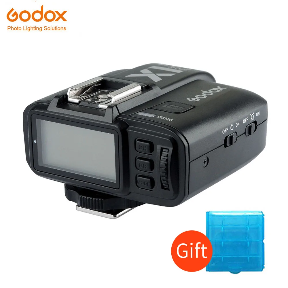 Godox X1T C N S F 2 4G беспроводной TTL HSS вспышка триггер передатчик для Canon Nikon Sony Fujifilm Olympus