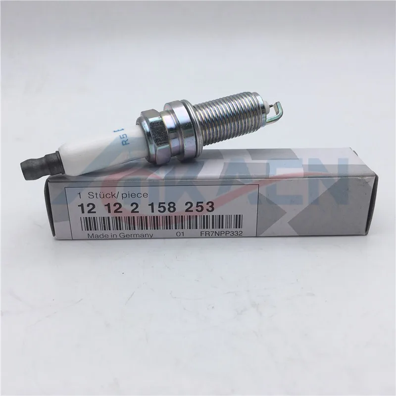 Оригинальная Двойная платиновая Свеча зажигания FR7NPP332 12 2 158 253 для BMW E60 E83 E85 E90