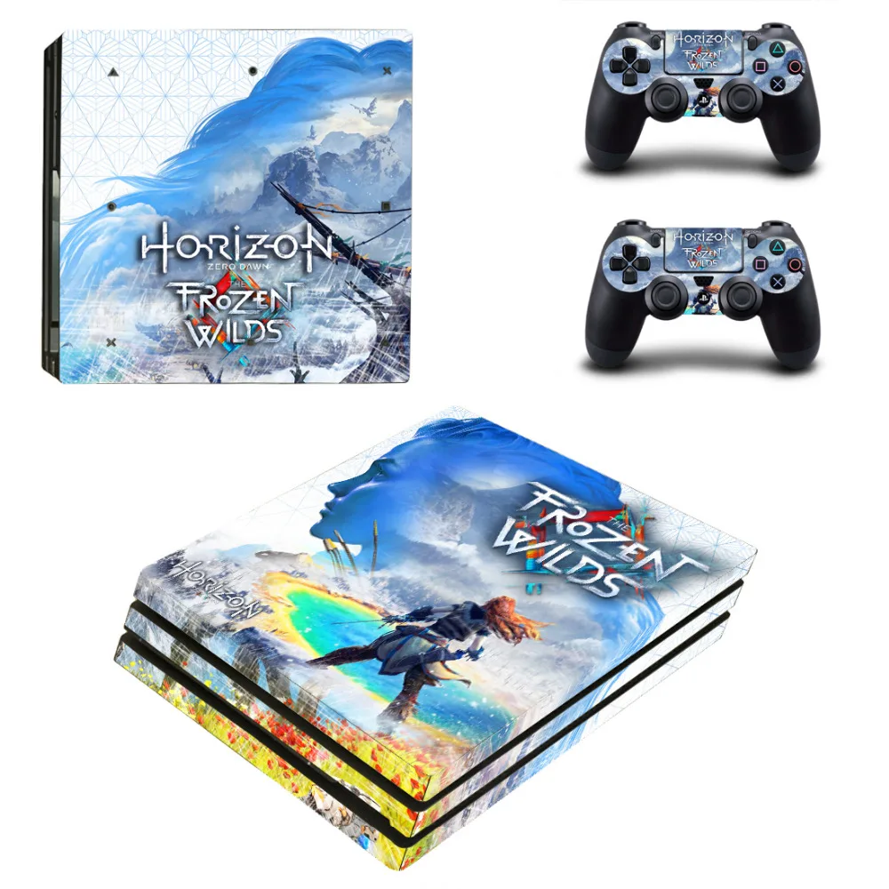 Horizon Zero Dawn Замороженные дикий PS4 Pro кожи Стикеры наклейка для Игровые приставки 4