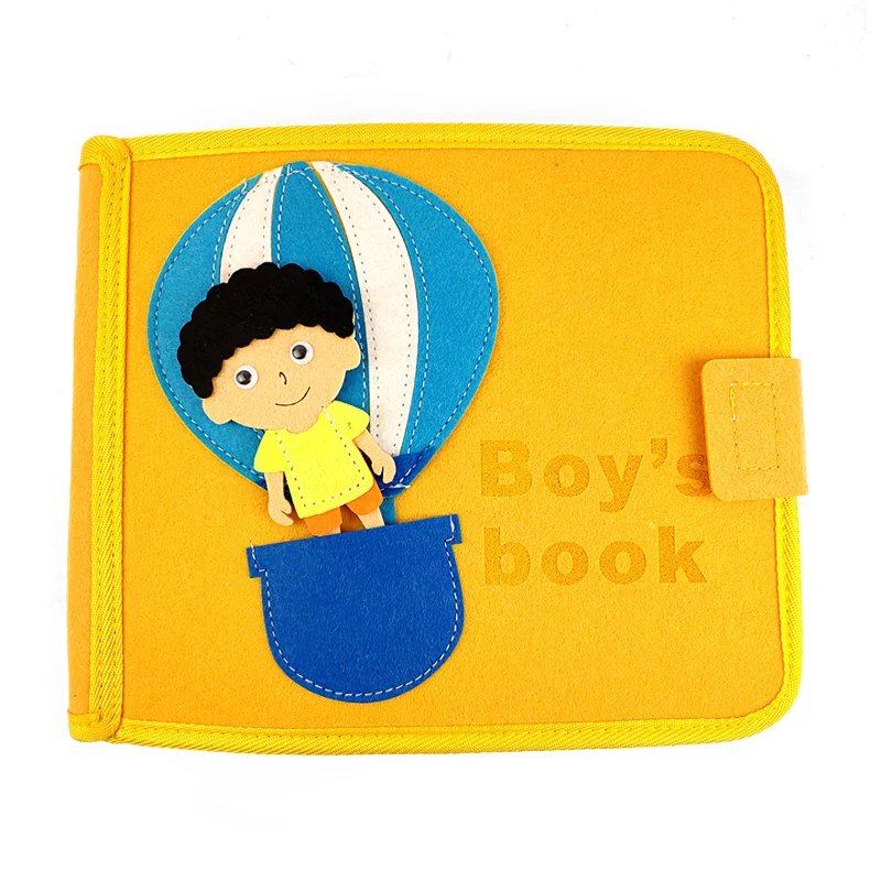 DIY игрушка книга готовая книга Мама ручной работы шитье специальные подарки на день рождения для ребенка история книга войлочные ремесла наборы тихие книги для детей
