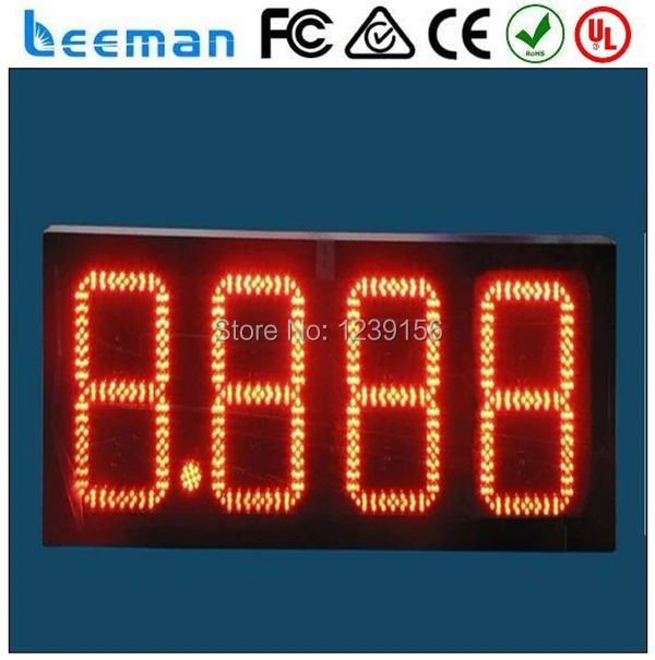 Leeman 3 цифр Многофункциональный Красный Таймер Цифровой LED Wall Обратного Отсчета