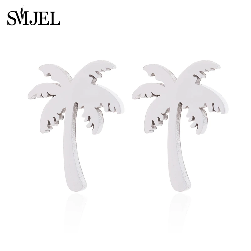 coconut earring SMJEL Lucky Boho Sea браслеты из раковин и браслеты Веревка Браслет цепочка для женщин и девочек простые пляжные ювелирные изделия лучший друг подарки - Окраска металла: coconut earring