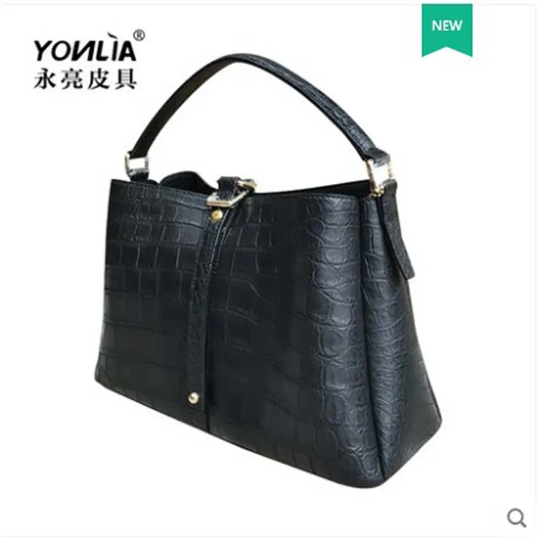 Yongliang кожа новый Аллигатор живота дамские сумки досуг женские сумочки кожаные |