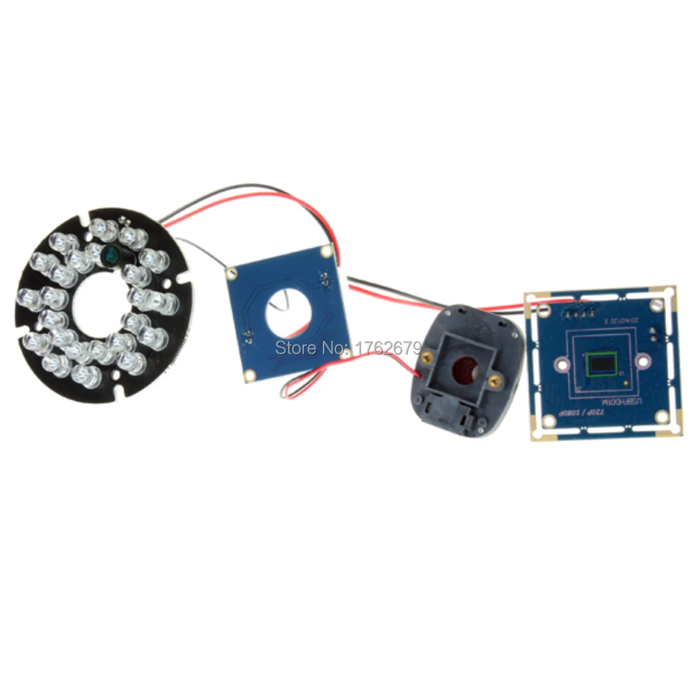 Full Hd IR USB Webacm 2,0 Megapixel 1920*1080 CMOS OV2710 mini IR cut& IR светодиодный модуль инфракрасного usb для камеры