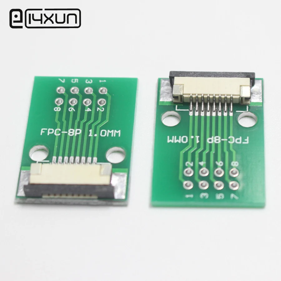 1 шт. 8P FPC адаптер пластина 0 мм Шаг 8PIN вниз тип ящика штекер до 2 45 плоский кабель
