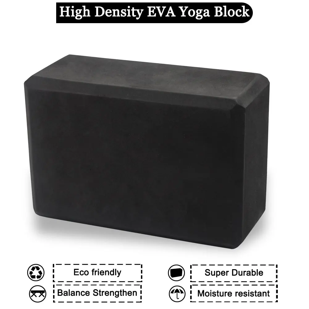 Блоки для йоги 9 &quotx 6&quot x 4 &quot экологичный кирпич из вспененного этилвинилацетата