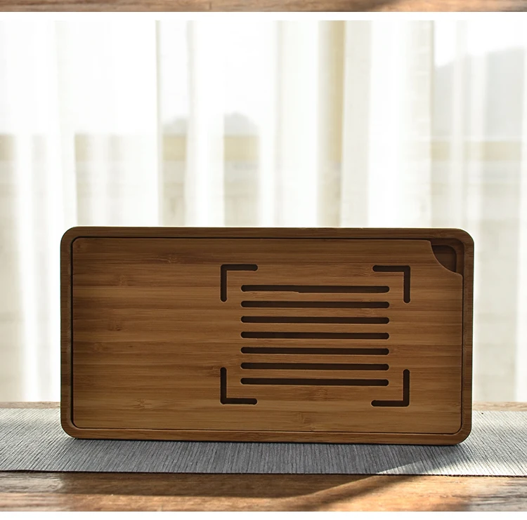 TANGPIN bamboo tea trays natural bamboo tea board kung fu tea tray table serving accessories