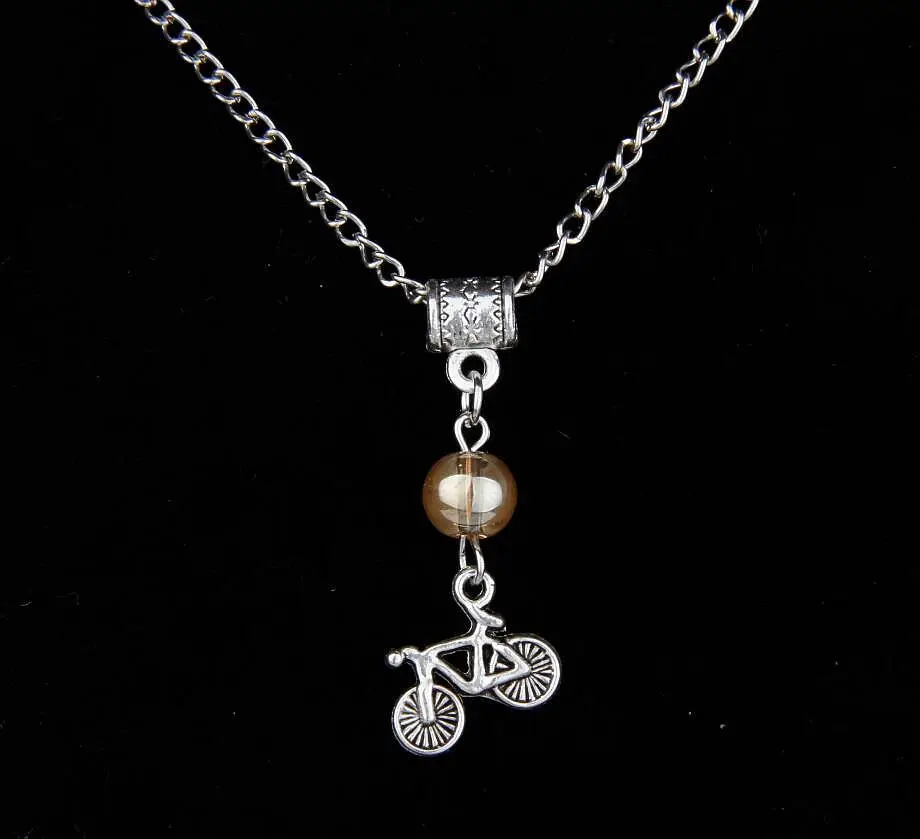 Горячие 10 шт цинковый сплав Покрытие серебро маленький велосипед и мульти бусы