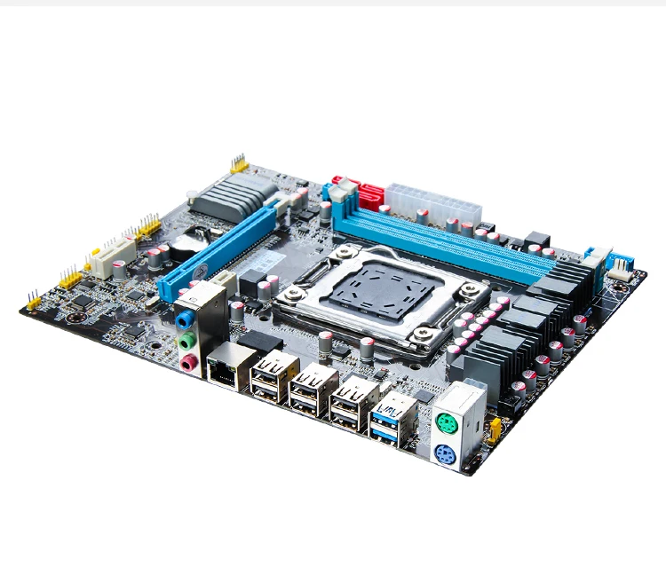 Материнская плата HUANAN X79 процессор Xeon E5 2670 RAM 8G(2*4G) DDR3 REG ECC видеокарта GTX760 2GD5 все