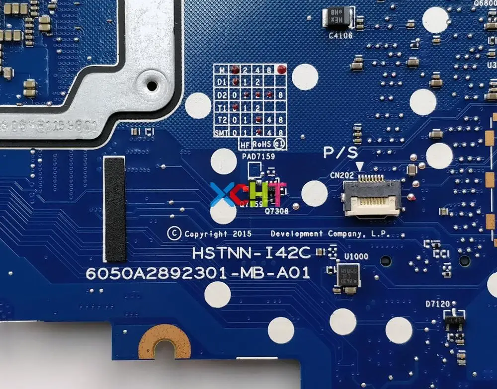 Материнская плата для ноутбука HP EliteBook 820 G3 831764 601 001 501 6050A2892301 MB A01 UMA i7