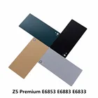 Крышка батарейного отсека для Sony Xperia Z5 Premium E6853 E6883 E6833 5,5 дюйма корпус стеклянный аккумулятор задняя крышка + наклейка NFC