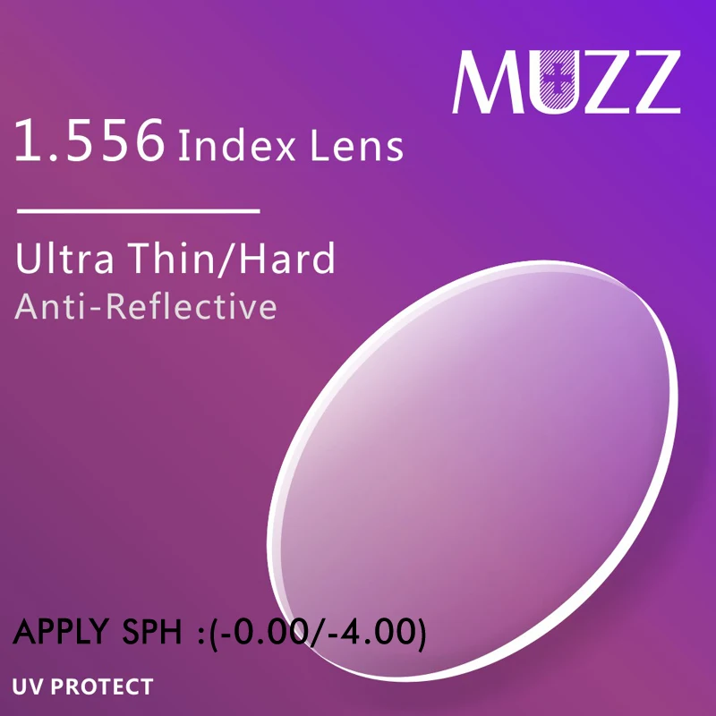 Индекс цветопередачи MUZZ1.556 стандартные полимерные линзы для|prescription lenses|lenses