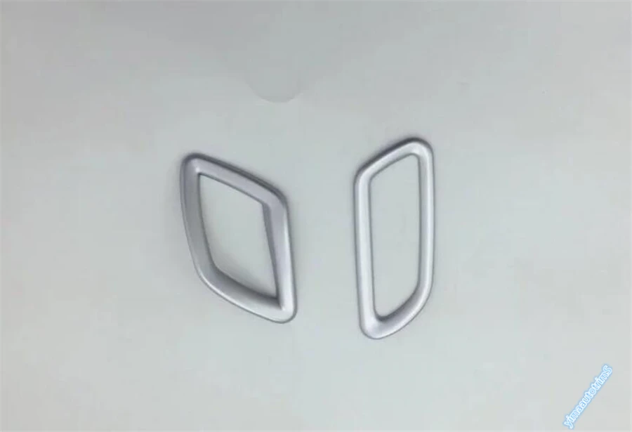 Lapetus Кондиционер AC Outlet Vent Cover Trim 2 шт. подходит для Jeep Renegade 2015 2016 2017 2018 2019 2020 ABS авто