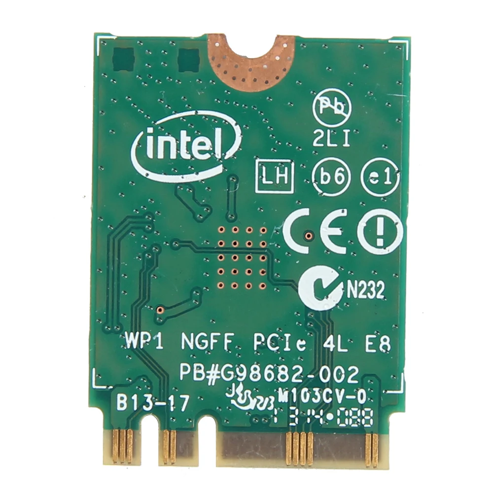 Беспроводная сетевая карта Wifi адаптер с поддержкой Intel AC 3160 NGW 802.11a/b/g/n BT 4 0