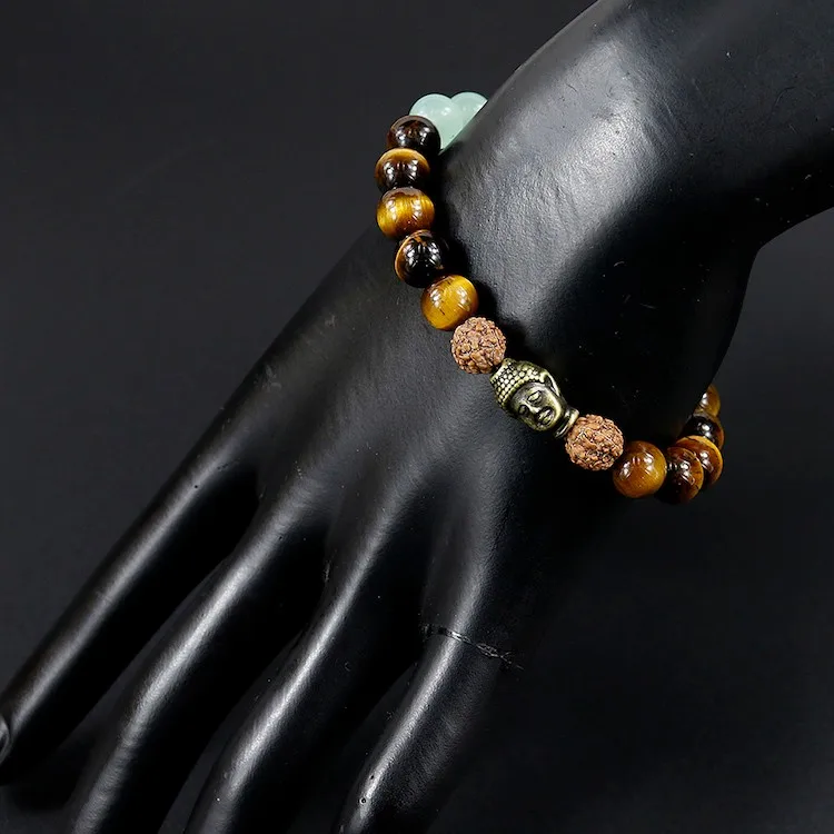 Браслеты из натурального камня браслет винограда и бусин в виде Тигрового Глаза