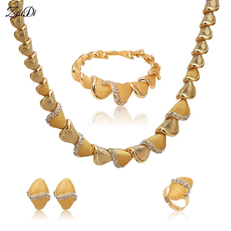 ZuoDi 2021 качественные модные итальянские ювелирные изделия оптом Дубайский