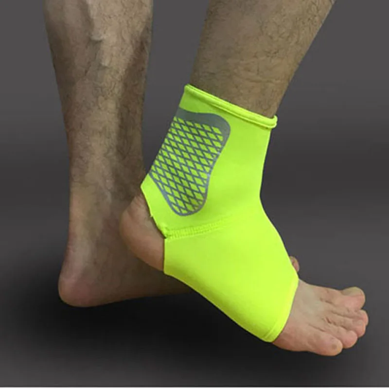 1 пара лайкра поддержка лодыжки футбол баскетбол бадминтон бег спорт стопы