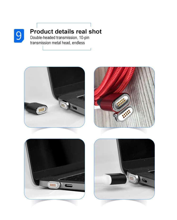 Магнитный 5А PD кабель USB C к USB C type C кабель для быстрой зарядки данных зарядное устройство папа-папа для MacBook Pro для samsung для Google