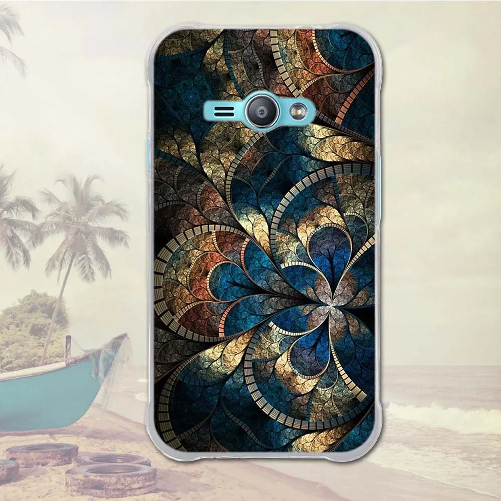 18 Чехол для samsung Galaxy J1 Ace J110 чехол s Мягкий ТПУ задняя крышка для samsung J1 Ace роскошный 3D рельефный принт силиконовый чехол для телефона - Цвет: 18