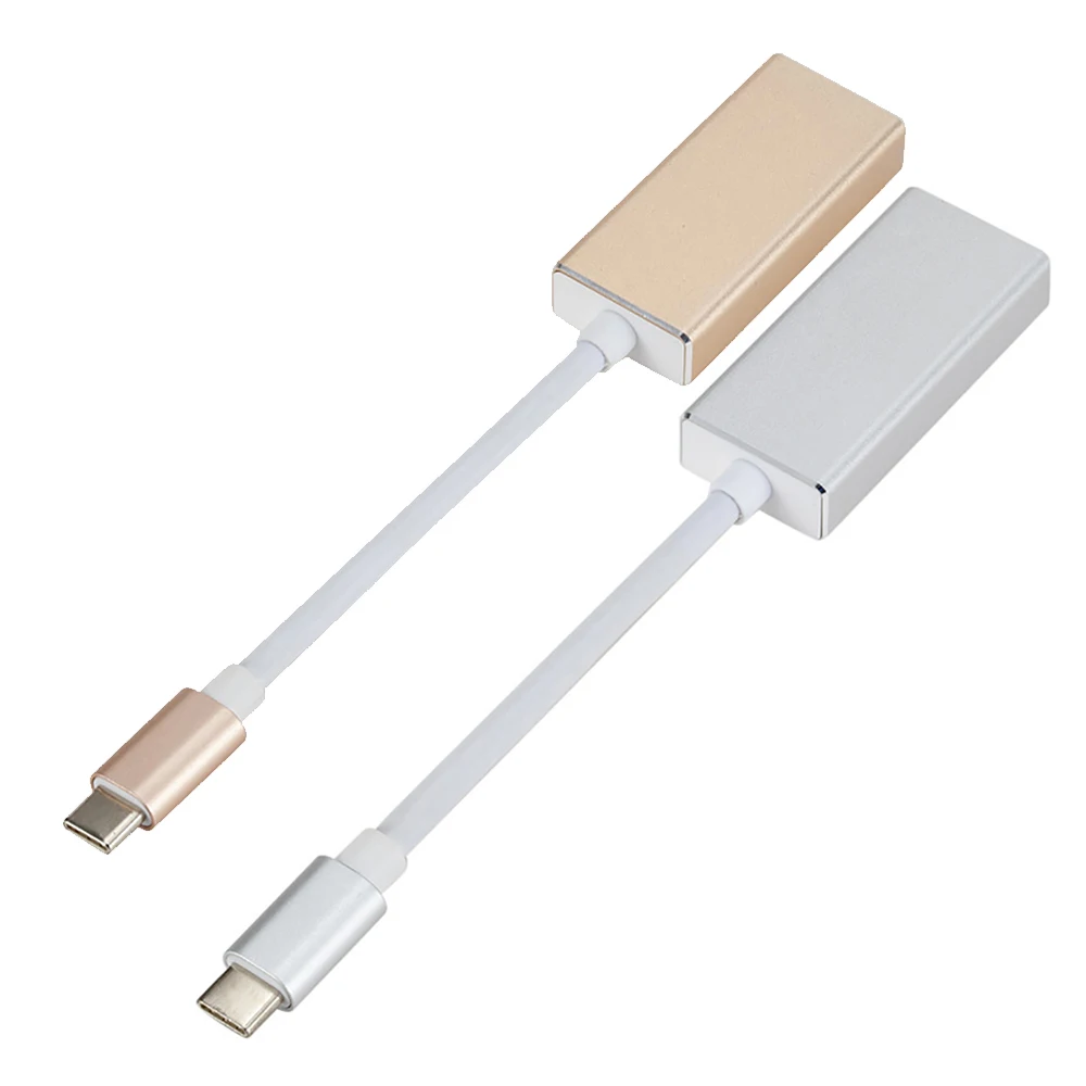 USB 3 1 порт для Mini DisplayPort конвертер 4K 1080P ноутбука ПК Дисплей Type-C DP адаптер Apple Mac Macbook