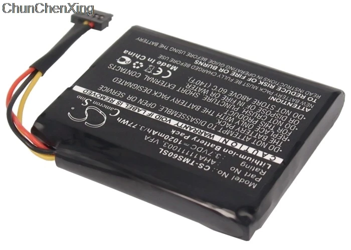Кэмерон Sino 1020 мАч батарея AHA11111003, VFA для TomTom 4EN6. 001,02, 4EN62, 4EN62. 4EN6. 001,02, старт 60, 60 ЕС, 60 м, через 1605
