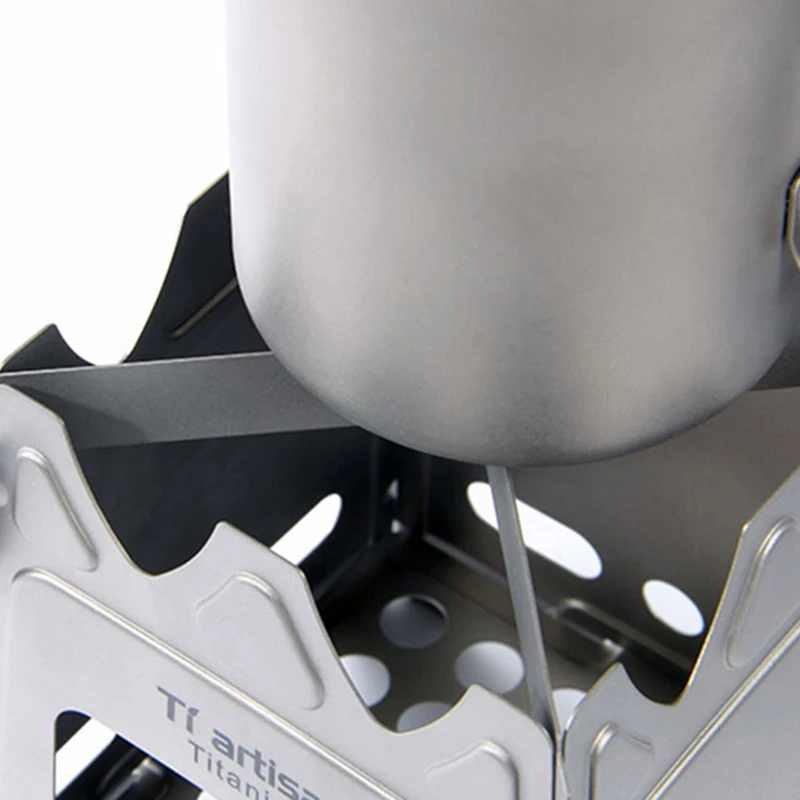 Tiartisan деревянная плита для кемпинга портативная складная титановая пеших