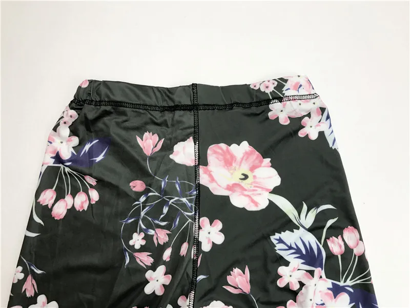 Sexy Training Women's Sports Yoga Pants High Elastic Fitness Leggings Tights Slim Running Gym Flower YD08 |
