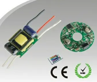 

LED Ceiling Lamp 1*3W RGB Changeable led ceiling light,AC220V input,with 24 Keys IR remote Controller 10pcs / lot