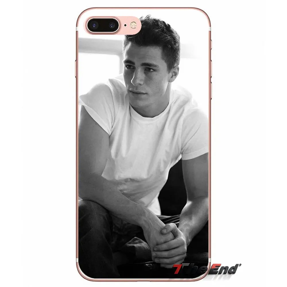 Мягкий чехол Colton Haynes teen wolf USA star для Sony Xperia Z Z1 Z2 Z3 Z5 compact M2 M4 M5 E3 T3 XA Aqua LG G4 G5 G3 G2 Mini|case for