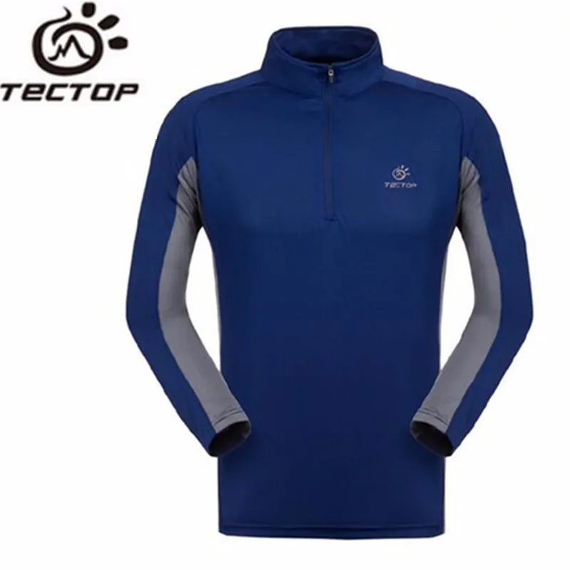TECTOP Бренд Новых Людей На Открытом Воздухе С Длинным Рукавом быстросохнущие