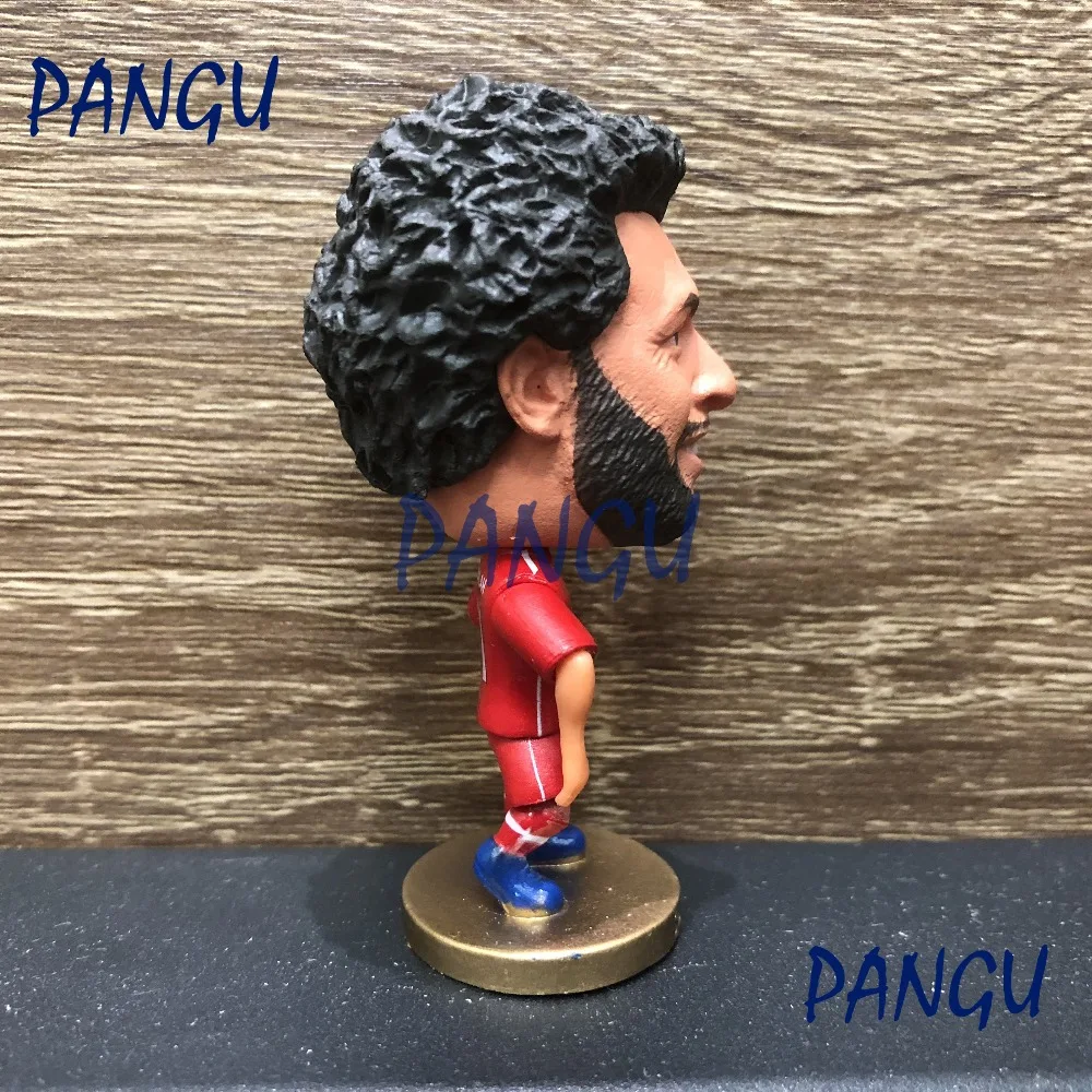 Soccerwe фигурки кукол спортивные звезды Salah #11 2019 подвижные швы Смола Модель игрушки