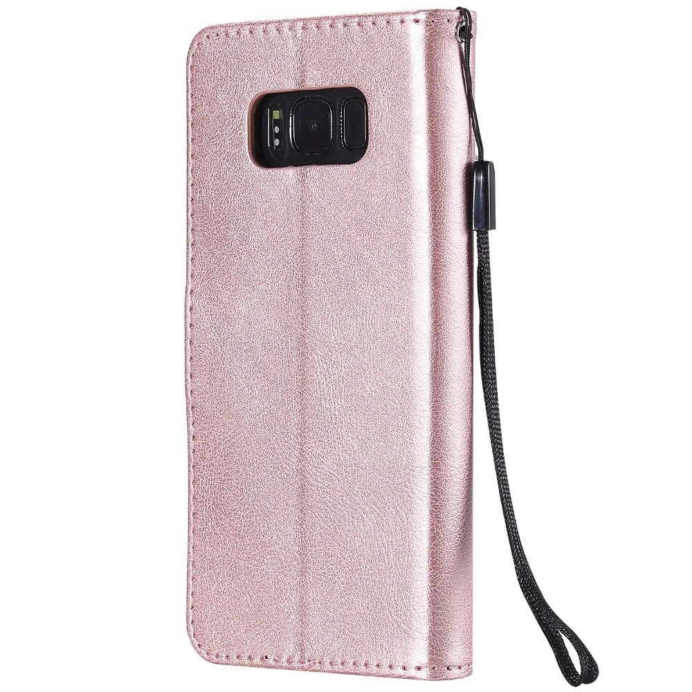 Чехол кошелек из искусственной кожи для Samsung Galaxy S3 S4 S5 S6 S7 Edge S8 S9 S10 E Plus Note 3 4 8 9 C9