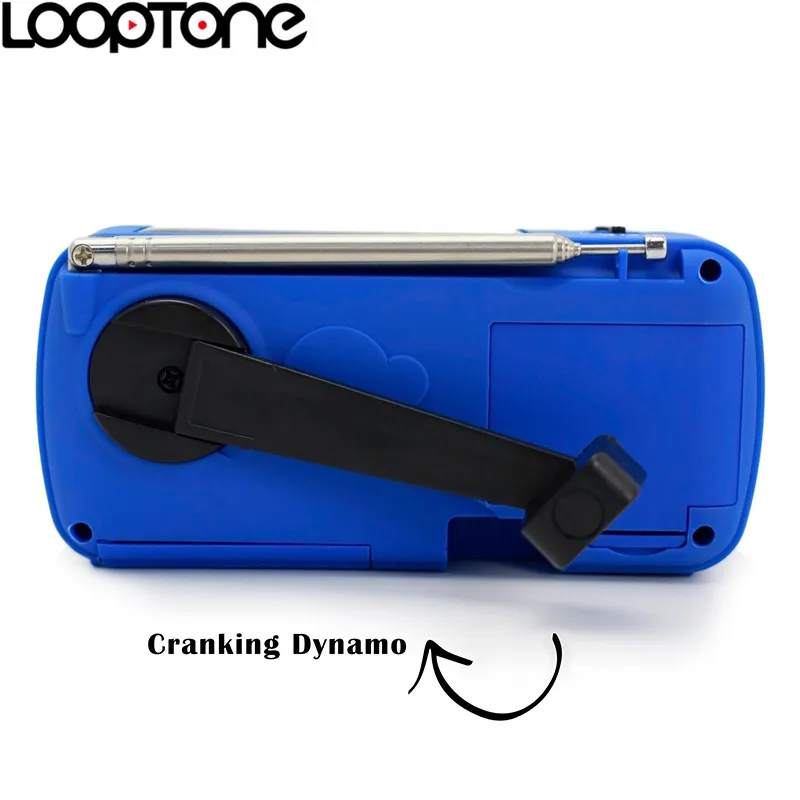 LoopTone FM/AM/SW приемник Портативный стерео радио для чрезвычайная ситуация вне дома