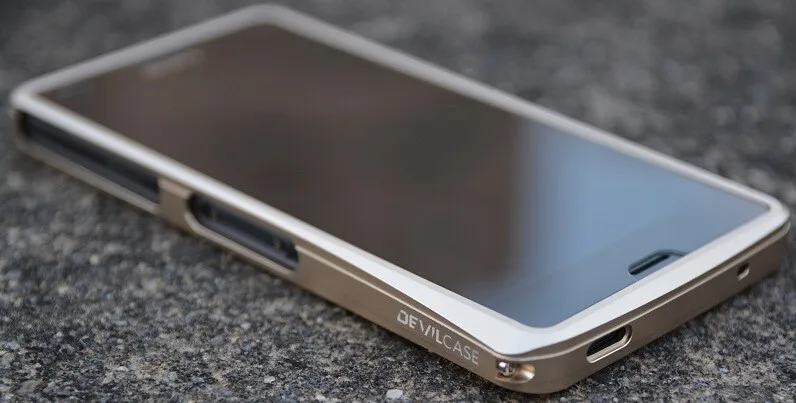 DEVILCASE для SONY XPERIA Z3 компактный металлический бампер рамка Прочный Модный защитный